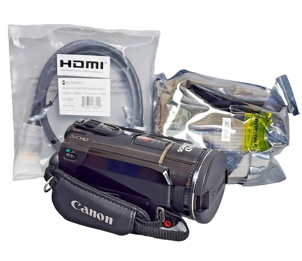 Canon VIXIA HF S200 Flash Memory Camcorder - Renewed